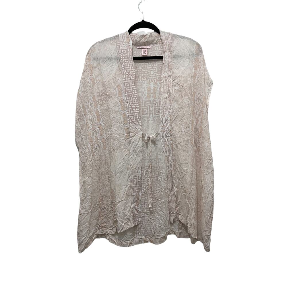 Victoria Secret Kimono paisley floral Robe/ Cover-up